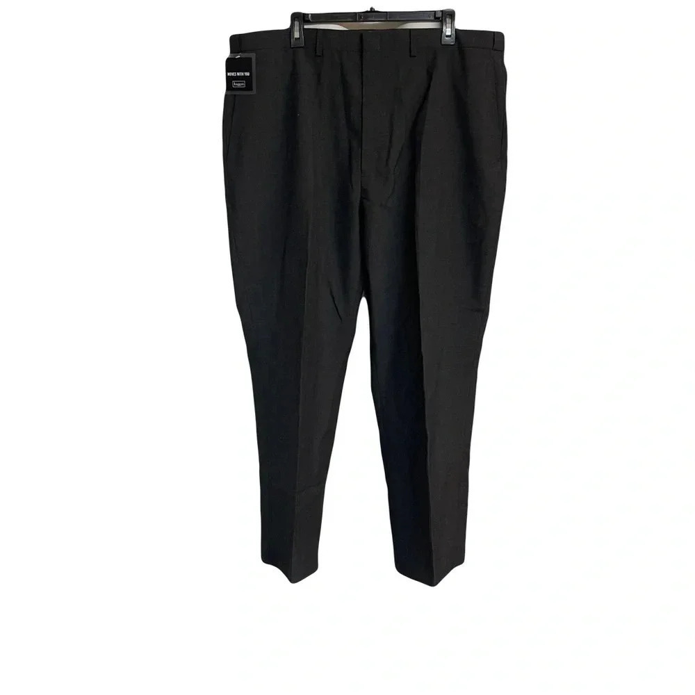 NWT men’s Hagger black label comfort fit waist charcoal size 42Wx30L